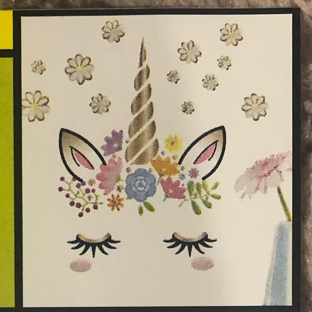 🦄MAKE OFFER🦄 unicorn JUMBO wall stickers - Picture 2 of 9